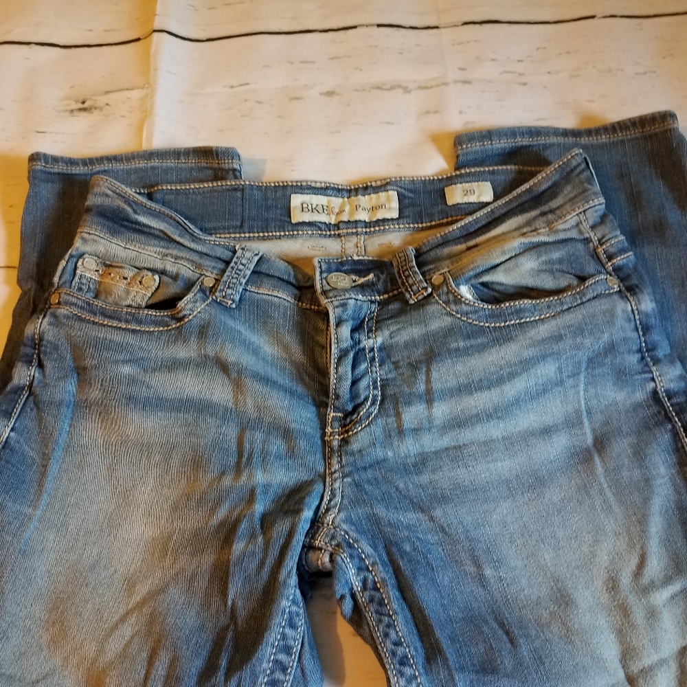 BKE DENIM CAPRIS